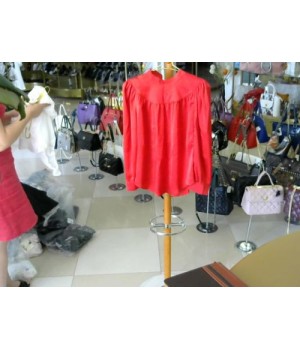 Блуза красного цвета шелк ISABEL GARSIA (BO928) [красный]