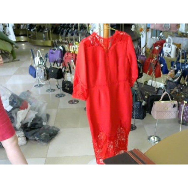 Платье красного цв 3/4 рукав Isabel garsia (BB1479)  [красный]