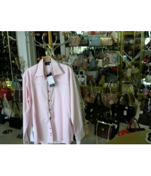 Рубашка длиный рукав розовый цвет Just Cavalli (7050-2) [Пудровый]